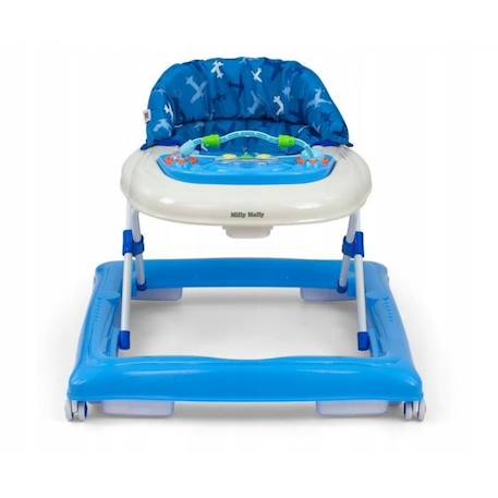 Porteur pour enfant Milly Mally - Bleu - 4 roues - Siège réglable - Module de jeu multimédia amovible BLEU 1 - vertbaudet enfant 