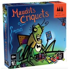 Jeu de société - GIGAMIC - Maudits criquets - Cartes légumes et criquets - Mixte - 6 ans et plus  - vertbaudet enfant