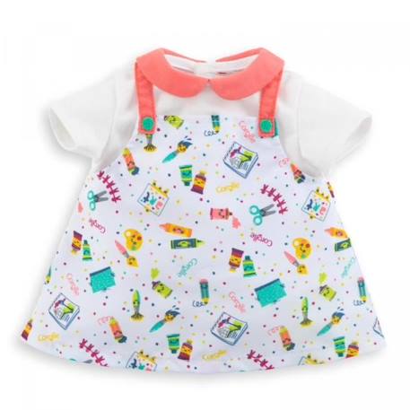 Robe de petit artiste pour poupon 36 cm - Corolle - Multicolore BLANC 1 - vertbaudet enfant 