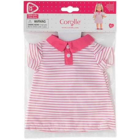 Robe polo rose pour poupée Ma Corolle 36 cm - Corolle ROSE 2 - vertbaudet enfant 