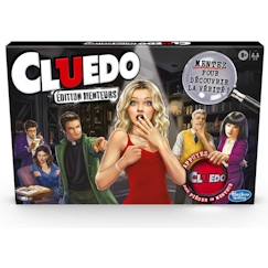 Jouet-Jeux de société-Jeux classiques et de réflexion-CLUEDO - édition Menteurs - pour enfants - à partir de 8 ans - Hasbro Gaming