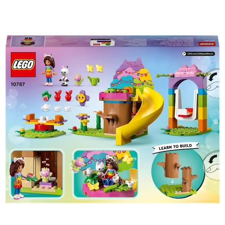 LEGO® Gabby et la Maison Magique 10787 La Fête au Jardin de Fée Minette, Jouet avec Figurines BLANC 6 - vertbaudet enfant 