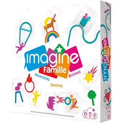 -Cocktail Games - Imagine : Famille - Jeu de société - À partir de 8 ans - 3 à 8 joueurs - 30 minutes