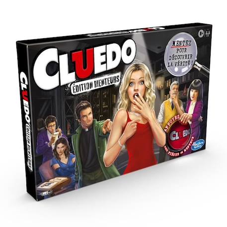 CLUEDO - édition Menteurs - pour enfants - à partir de 8 ans - Hasbro Gaming NOIR 2 - vertbaudet enfant 