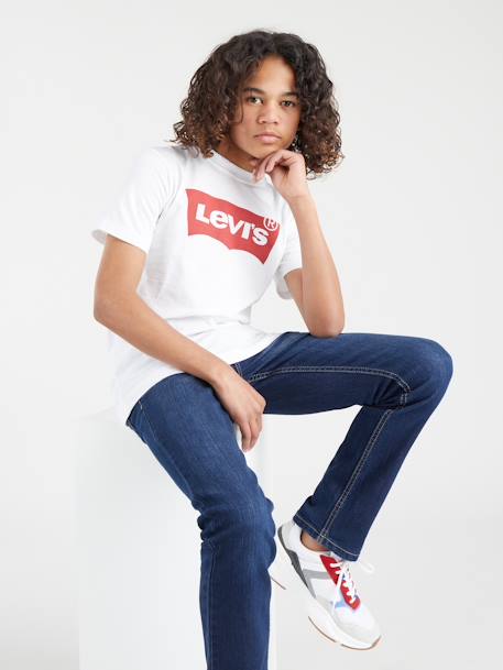 T-shirt Batwing LEVI'S blanc+bleu 3 - vertbaudet enfant 