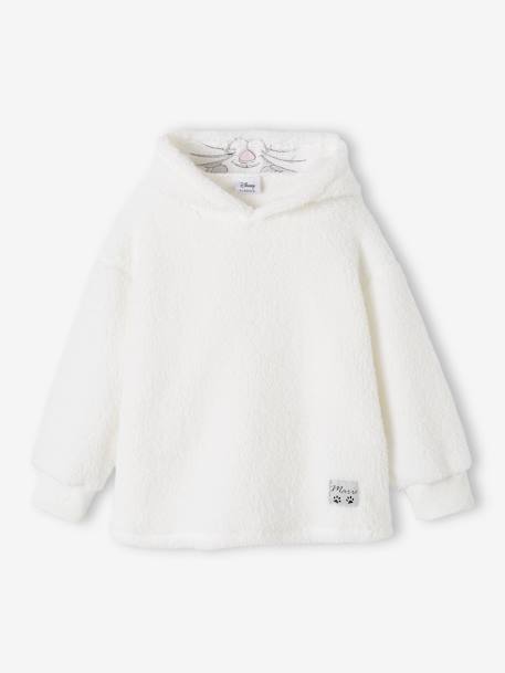 Sweat à capuche Disney® Marie les Aristochats blanc 2 - vertbaudet enfant 