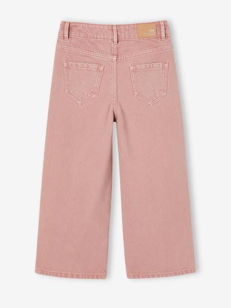 Pantalon large fille bois de rose+caramel+écru+rose bonbon 2 - vertbaudet enfant 