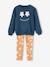 Ensemble sweat + legging imprimé fille bois de rose+marine 7 - vertbaudet enfant 