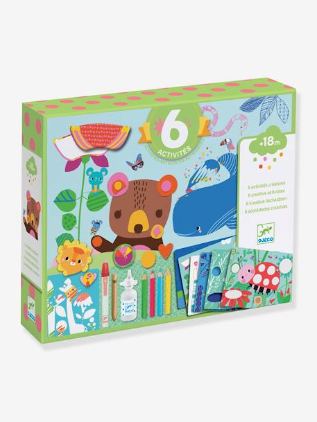 Coffret 6 activités -  La Souris et ses Amis - DJECO multicolore 1 - vertbaudet enfant 