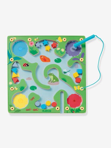 Labyrinthe magnétique FrogyMaze - DJECO multicolore 1 - vertbaudet enfant 