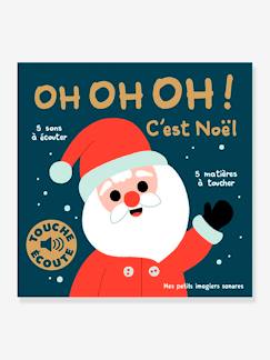 Jouet-Livres-Livres sonores-Livre à écouter - Oh oh oh ! C'est Noël - GALLIMARD JEUNESSE