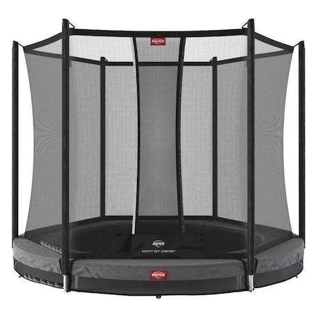 Trampoline BERG Favorit InGround 330 Grey + Safety Net Comfort GRIS 1 - vertbaudet enfant 