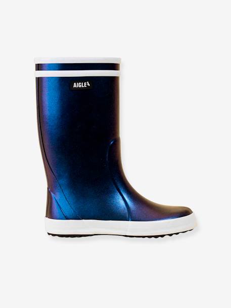 Bottes de pluie enfant Lolly Irrise 2 AIGLE® bleu électrique 3 - vertbaudet enfant 