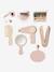 Coiffeuse cannage + accessoires en bois FSC® blanc+rose 19 - vertbaudet enfant 