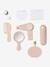 Coiffeuse cannage + accessoires en bois FSC® blanc+rose 18 - vertbaudet enfant 