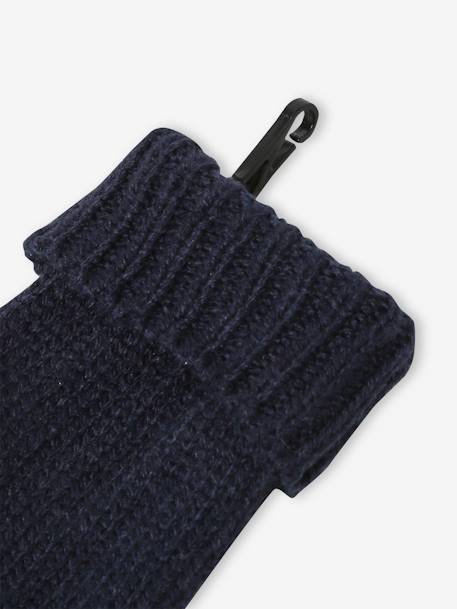 Coffret de Noël 'flocon' garçon ensemble bonnet snood et gants marine 5 - vertbaudet enfant 