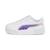 Baskets bébé fille Puma Carina 2.0 Holo AC - blanc/argent BLANC 3 - vertbaudet enfant 