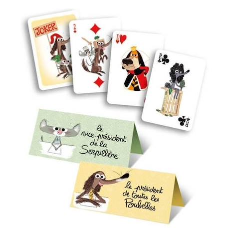 Jeu de carte Chien pourri ! Président - BLACKROCK - La Reine des Neiges - 4 joueurs - 20 min - Enfant BLANC 2 - vertbaudet enfant 