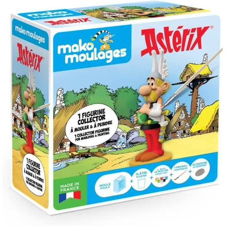 Mako Moulages - Astérix et Obélix coffret collector - Kit de Loisirs créatifs plâtre et Peinture - Made in France - Dès 5 ans BLANC 1 - vertbaudet enfant 