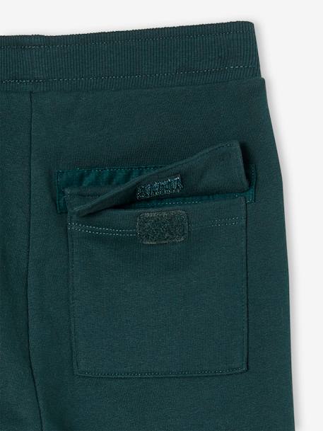 Pantalon jogging multipoches garçon vert sapin 5 - vertbaudet enfant 