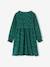 Robe de fête motifs étoiles irisés fille marine+rouge+vert 8 - vertbaudet enfant 