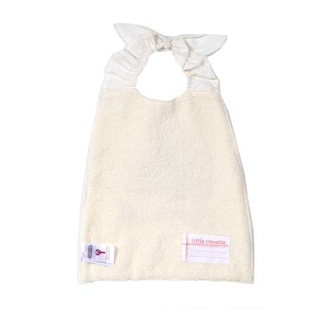 Bavoir élastiqué lin et coton bio* Le Petit Marché BEIGE 3 - vertbaudet enfant 