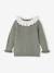 Pull en côte perlée bébé lilas poudré+vert de gris 4 - vertbaudet enfant 