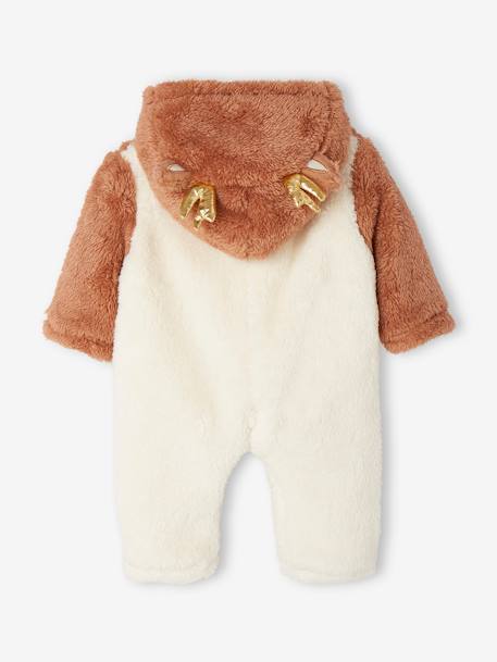 Surpyjama bébé renne de Noël effet peluche noix de pécan 2 - vertbaudet enfant 