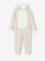 Combi-pyjama hibou noël fille beige chiné 3 - vertbaudet enfant 