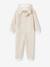 Combi-pyjama hibou noël fille beige chiné 2 - vertbaudet enfant 