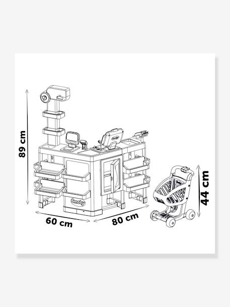 Maxi Market - SMOBY multicolore 4 - vertbaudet enfant 