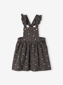 -Robe-salopette en coton gratté bébé