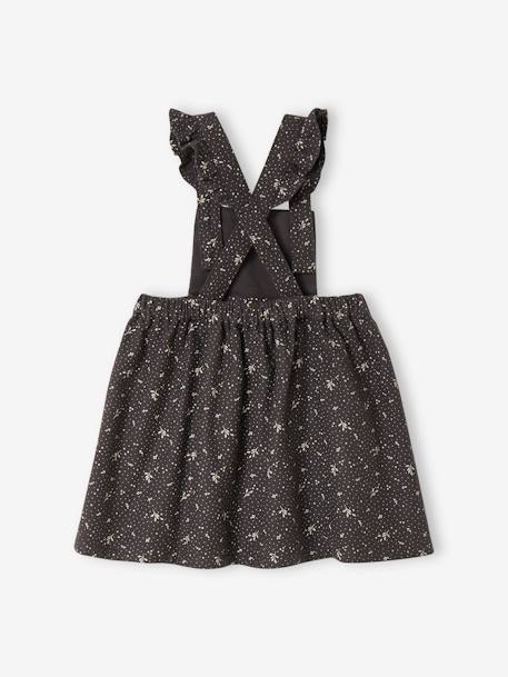 Robe-salopette en coton gratté bébé anthracite 2 - vertbaudet enfant 