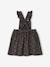 Robe-salopette en coton gratté bébé anthracite 2 - vertbaudet enfant 