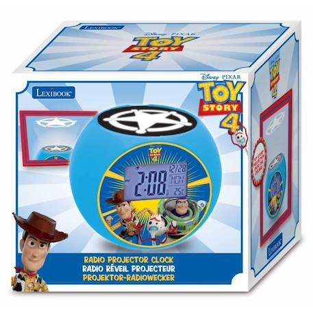 Radio Réveil Projecteur Toy Story BLEU 5 - vertbaudet enfant 