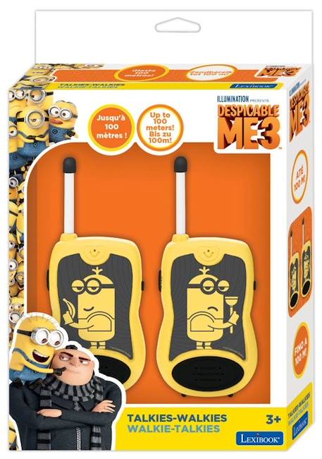 Talkies-Walkies Les Minions - LEXIBOOK - Portée 100m - Mixte ROSE 2 - vertbaudet enfant 