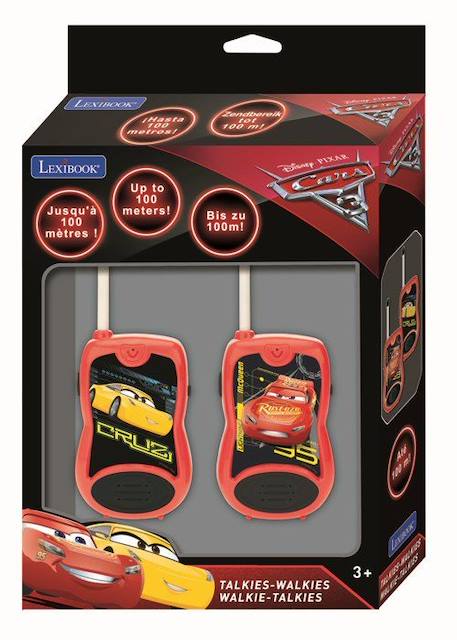 Talkies-Walkies Disney Cars 3 - LEXIBOOK - Portée de transmission 100m - Jaune - Enfant JAUNE 2 - vertbaudet enfant 