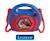 Lecteur CD portable avec 2 microphones SpiderMan BLEU 2 - vertbaudet enfant 