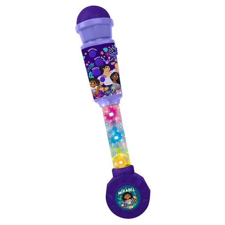 Microphone Encanto - LEXIBOOK - Effets lumineux, enceinte, mélodies et effets sonores VIOLET 1 - vertbaudet enfant 