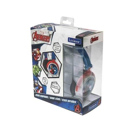 Casque Audio Enfant LEXIBOOK - Avengers - Pliable et Ajustable - Bleu BLEU 5 - vertbaudet enfant 