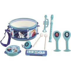 -LA REINE DES NEIGES Set musical de 7 instruments de musique enfant