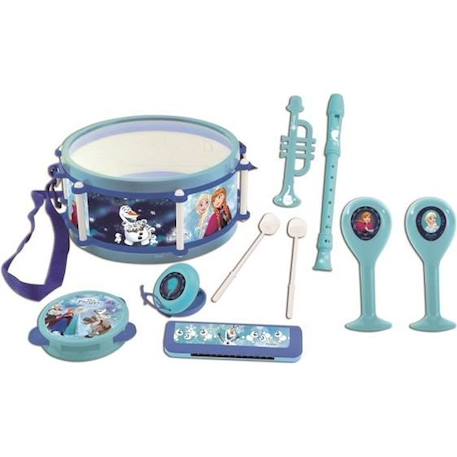 Set Musical 7pcs Reine des Neiges BLEU 1 - vertbaudet enfant 