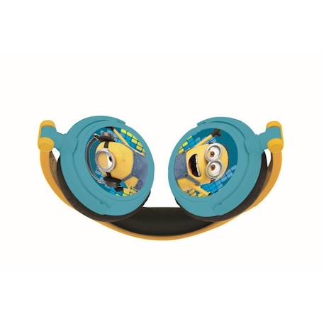 Casque audio enfant Les Minions - LEXIBOOK - Pliable et ajustable - Jaune - A partir de 4 ans JAUNE 2 - vertbaudet enfant 