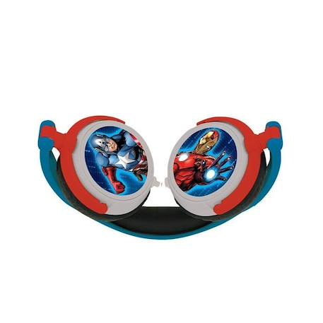 Casque Audio Enfant LEXIBOOK - Avengers - Pliable et Ajustable - Bleu BLEU 2 - vertbaudet enfant 