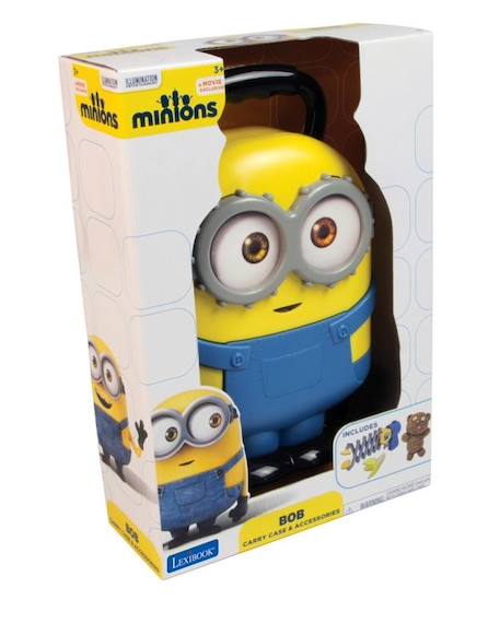 Malette de jeu Les Minions en forme de personnage Bob JAUNE 4 - vertbaudet enfant 