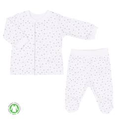-Pyjama bébé 2 pièces en coton bio, ÉTOILES