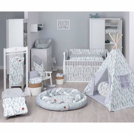 Couverture sans manches en coton Eucalyptus BLANC 3 - vertbaudet enfant 