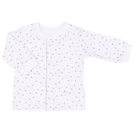 Pyjama bébé 2 pièces en coton bio, ÉTOILES GRIS 2 - vertbaudet enfant 