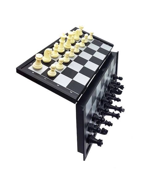 Jeu d’échecs magnétique pliable 32cm NOIR 2 - vertbaudet enfant 