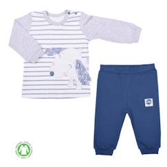 -Pyjama bébé 2 pièces en coton bio, CHIEN